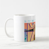 音楽愛好者の交響曲 コーヒーマグカップ (左)