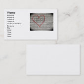 音楽愛好者の名刺 名刺 (正面/裏面)