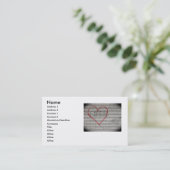 音楽愛好者の名刺 名刺 (スタンド正面)