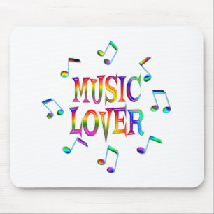 音楽愛好者 マウスパッド