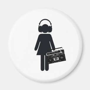 音楽愛好者 マグネット