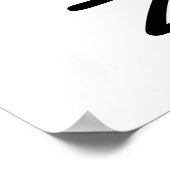 音楽感じのBassoon ポスター (角)