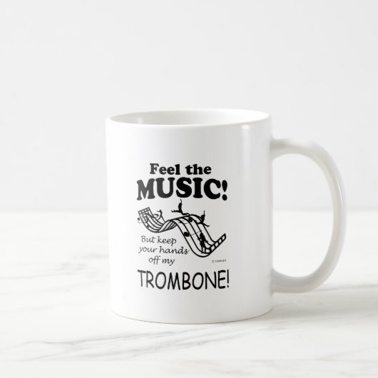 音楽感じを楽しむ コーヒーマグカップ (右)