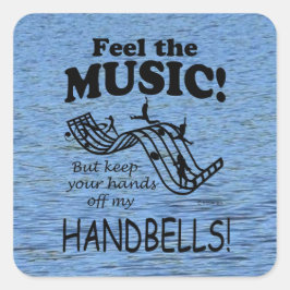 音楽感じスクエアステッカー スクエアシール