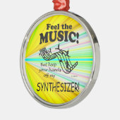 音楽感じ合成装置 メタルオーナメント (左)