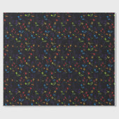 音楽感じ ラッピングペーパー (フラット)