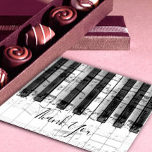 音楽感謝していピアノの音符