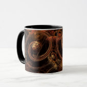 音楽抽象芸術マグカップの音 マグカップ (正面左)