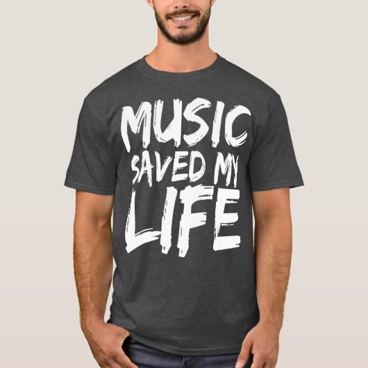 音楽救My Life Music Lover Gives Tシャツ (正面)