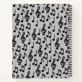 音楽教師のメモ ノートブック (裏面)