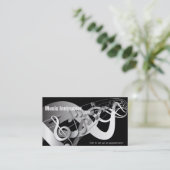 音楽教師🎸 名刺 (スタンド正面)