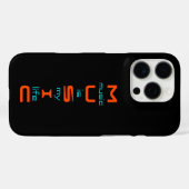 音楽文字デザインについて Case-Mate iPhoneケース (裏面 (横))