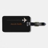 音楽旅行 ラゲッジタグ (裏面横)