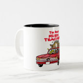 音楽最高の先生マグ ツートーンマグカップ (正面左)