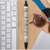 音楽最高の先生音符 黒ボールペン