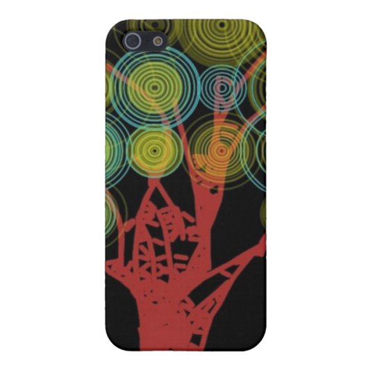 音楽木のiPhoneの場合 iPhoneケース (裏面)