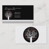 音楽木 名刺 (正面/裏面)