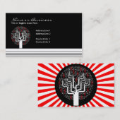 音楽木 名刺 (正面/裏面)