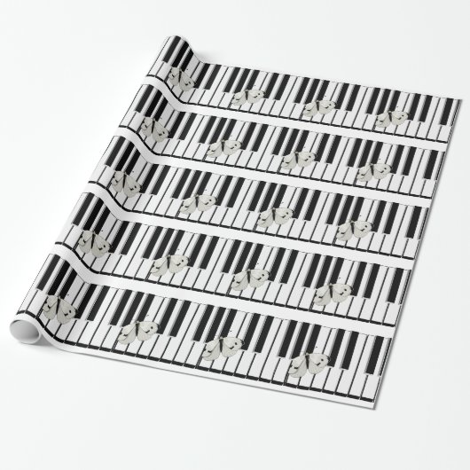 音楽業界のテーマ ラッピングペーパー (アンロールド)