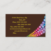 音楽業界の名刺 名刺 (裏面)