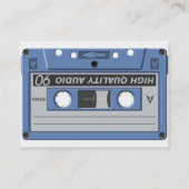 音楽業界カード-カセット 名刺 (裏面)