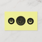 音楽業界カード-スピーカー 名刺 (裏面)