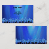 音楽業界カード-ピットは押し寄せます 名刺 (正面/裏面)