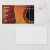 音楽業界カード 名刺 (正面/裏面)
