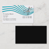 音楽業界カード 名刺 (正面/裏面)