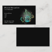 音楽業界カード 名刺 (正面/裏面)