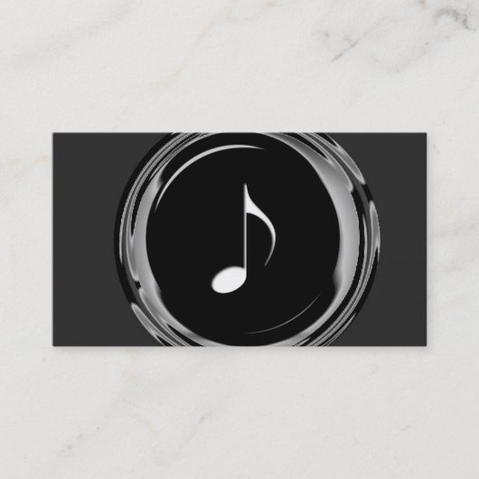 音楽業界カード 名刺 (正面)