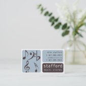 音楽業界カード 名刺 (スタンド正面)