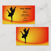 音楽業界カード- Breakdance 2 名刺 (正面/裏面)