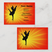 音楽業界カード- Breakdance 3 名刺 (正面/裏面)