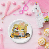 音楽楽器ミュージカル紙プレート ペーパープレート (パーティー)