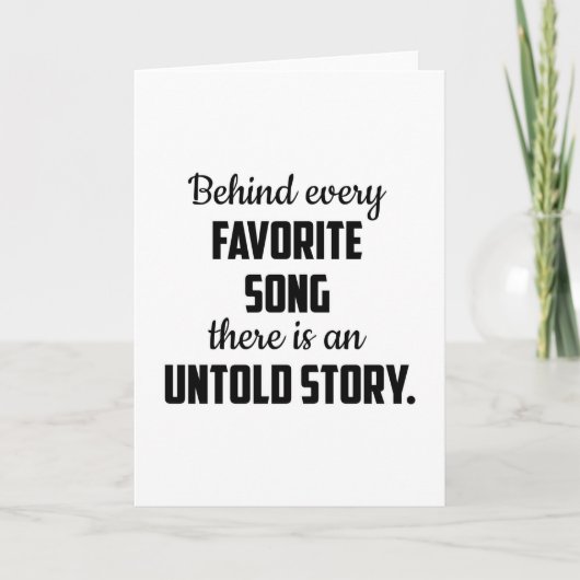 音楽楽器ミュージシャンミュージカルサウンドジャズギフト カード (正面)