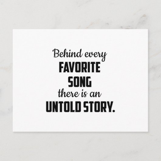 音楽楽器ミュージシャンミュージカルサウンドジャズギフト ポストカード (正面)