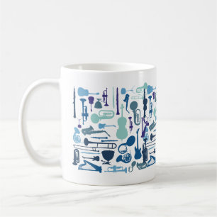音楽楽器 コーヒーマグカップ