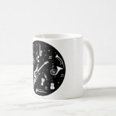 音楽楽器 コーヒーマグカップ (正面右)