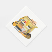 音楽楽器 スタンダードランチョンナプキン (角)