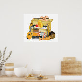 音楽楽器 ポスター (キッチン)