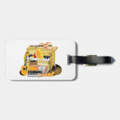 音楽楽器 ラゲッジタグ (裏面横)