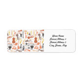 音楽楽器 ラベル (正面)