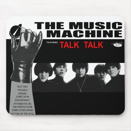 音楽機械: つけて下さい マウスパッド (正面)