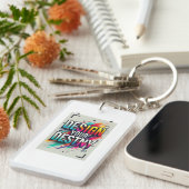 音楽歌詞 キーホルダー (正面右)
