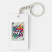 音楽歌詞 キーホルダー (裏面)