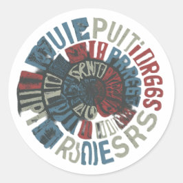 音楽歌詞 ラウンドシール