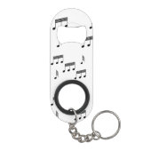 音楽注目される栓抜き キーホルダー栓抜き (裏面)