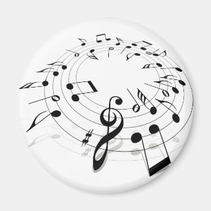 音楽渦巻 マグネット