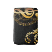 音楽王室のノートラグジュアリーデザイン バスマット (正面縦)